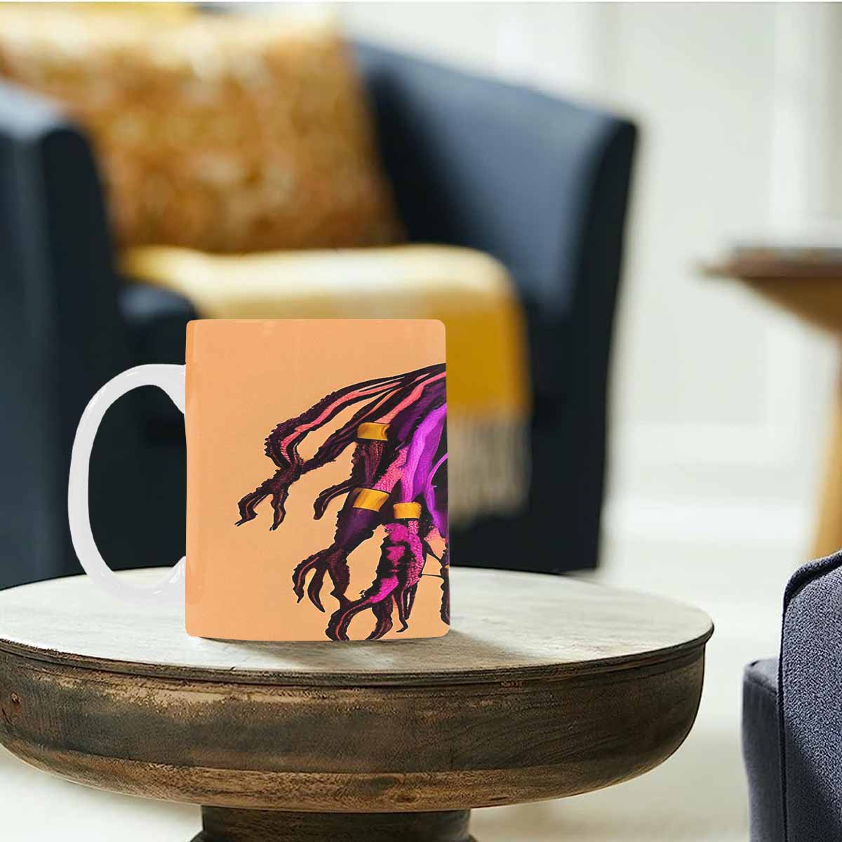 Dreads & Braids, coffee mug, african tribalgirlz Fulangiara 10