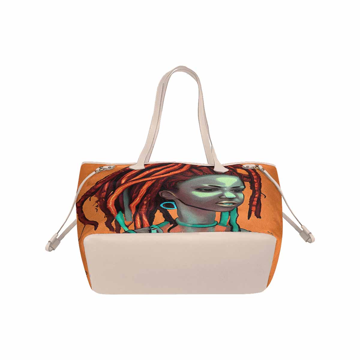 Dreads & Braids, elegant dressy tote handbag, Fulangiara 38 x