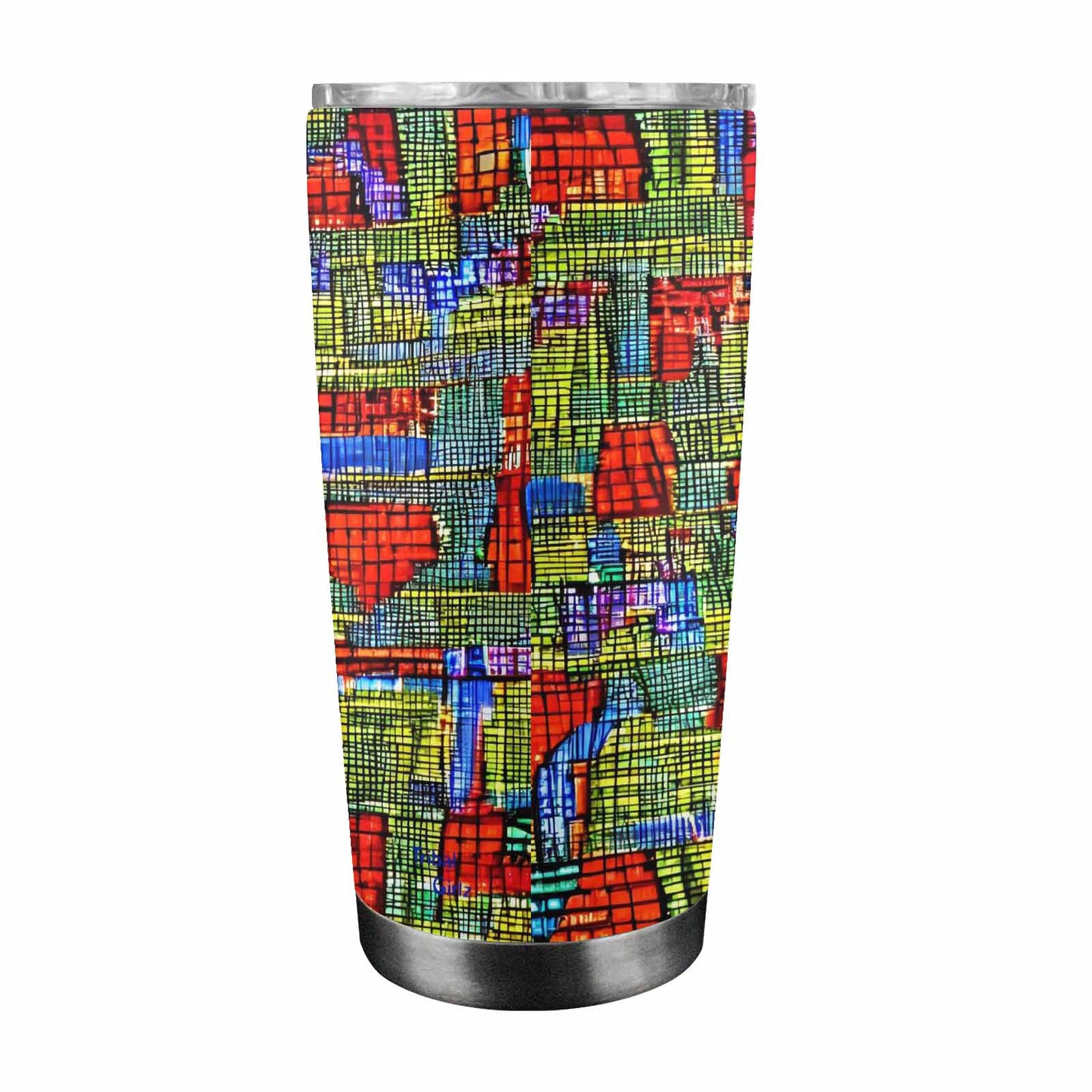 African Art, tumbler, mug, travel mug, design 22