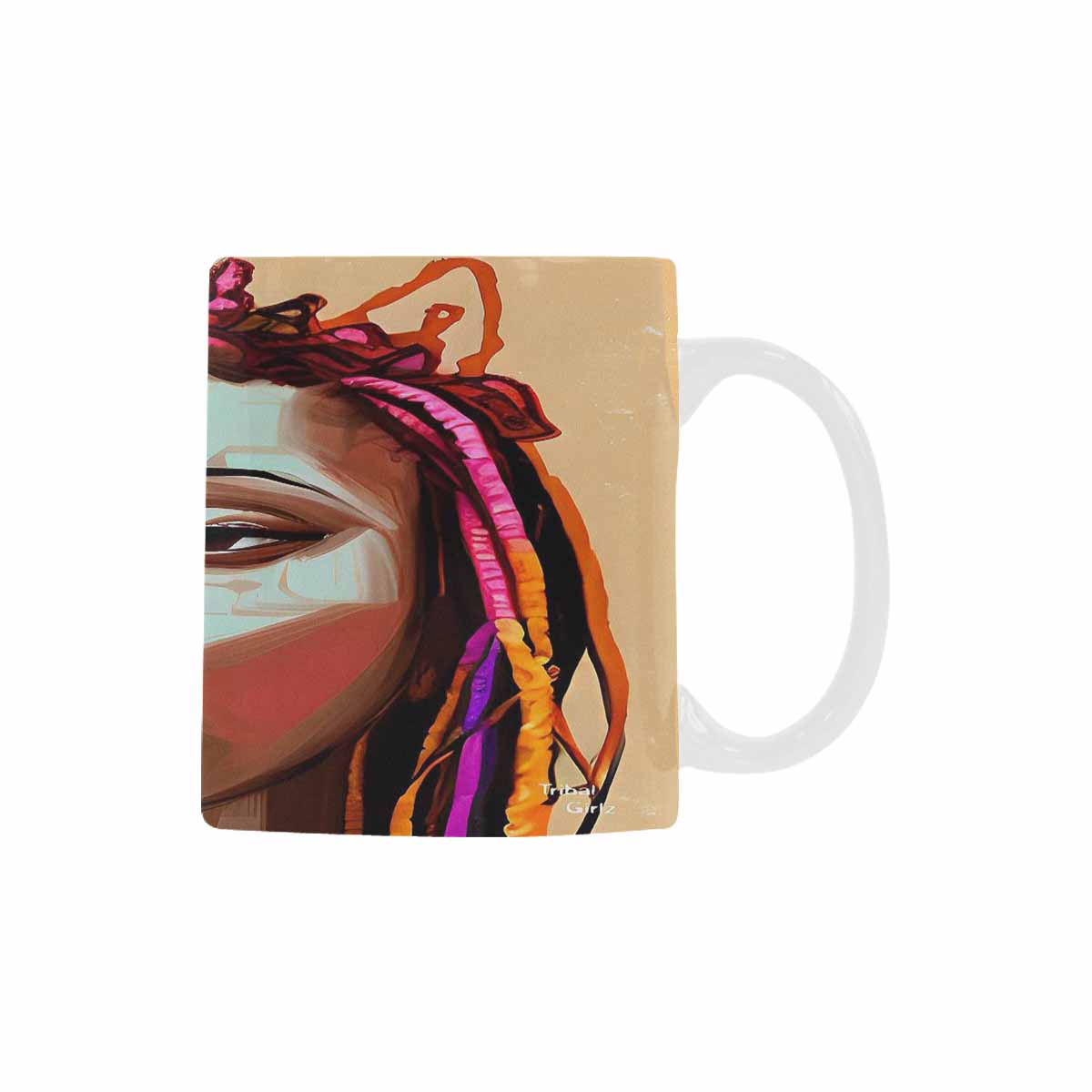 Dreads & Braids, coffee mug, african tribalgirlz Fulangiara 11