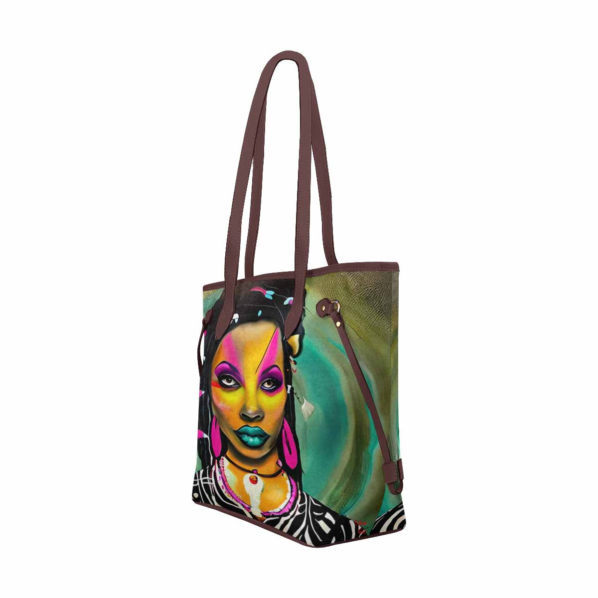 Dreads & Braids, elegant dressy tote handbag, Fulangiara 33