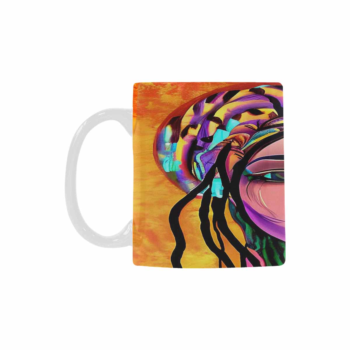 Dreads & Braids, coffee mug, african tribalgirlz Fulangiara 22