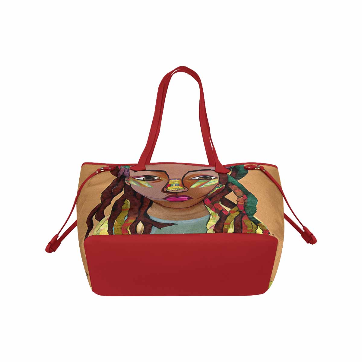 Dreads & Braids, elegant dressy tote handbag, Fulangiara 26