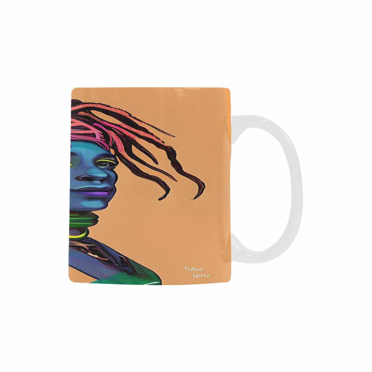 Dreads & Braids, coffee mug, african tribalgirlz Fulangiara 10