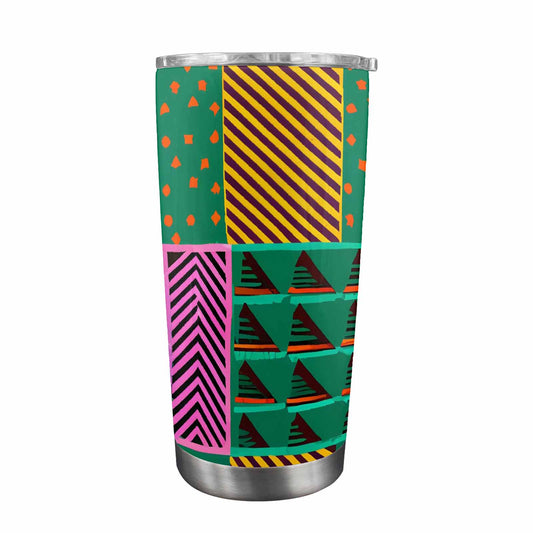 African Art, tumbler, mug, travel mug, design 21