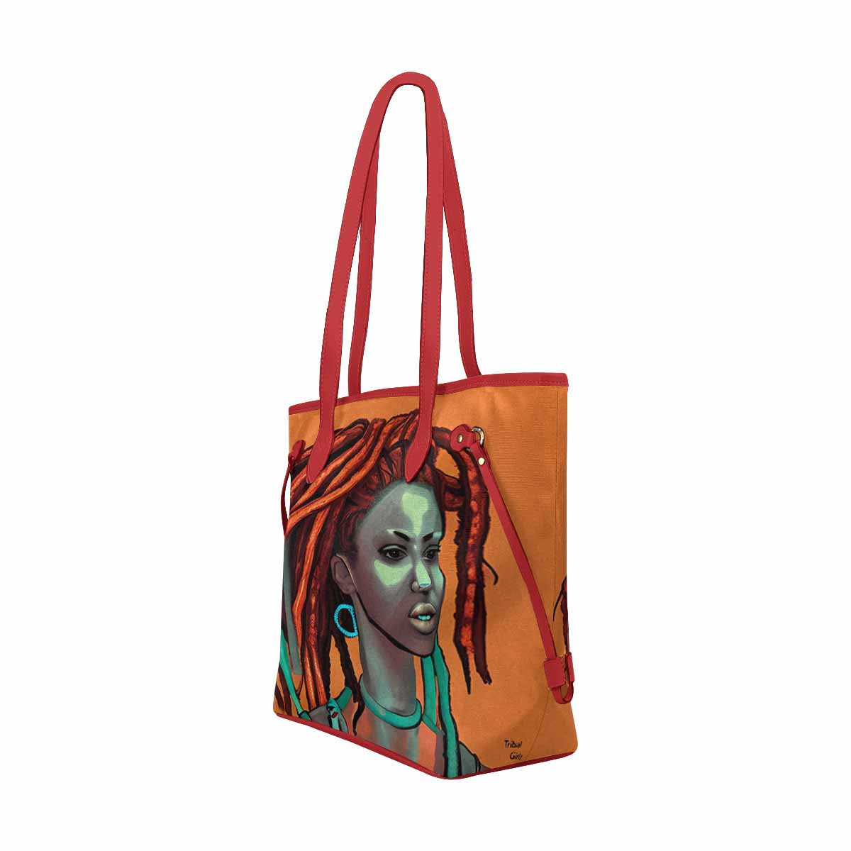 Dreads & Braids, elegant dressy tote handbag, Fulangiara 38 x