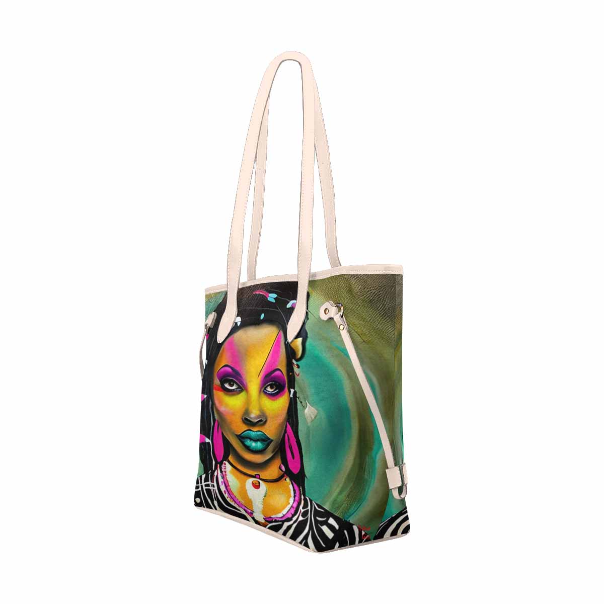 Dreads & Braids, elegant dressy tote handbag, Fulangiara 33