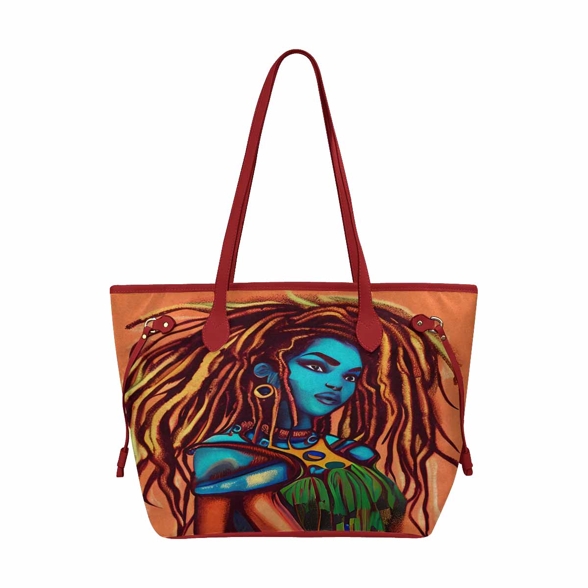 Dreads & Braids, elegant dressy tote handbag, Fulangiara 30