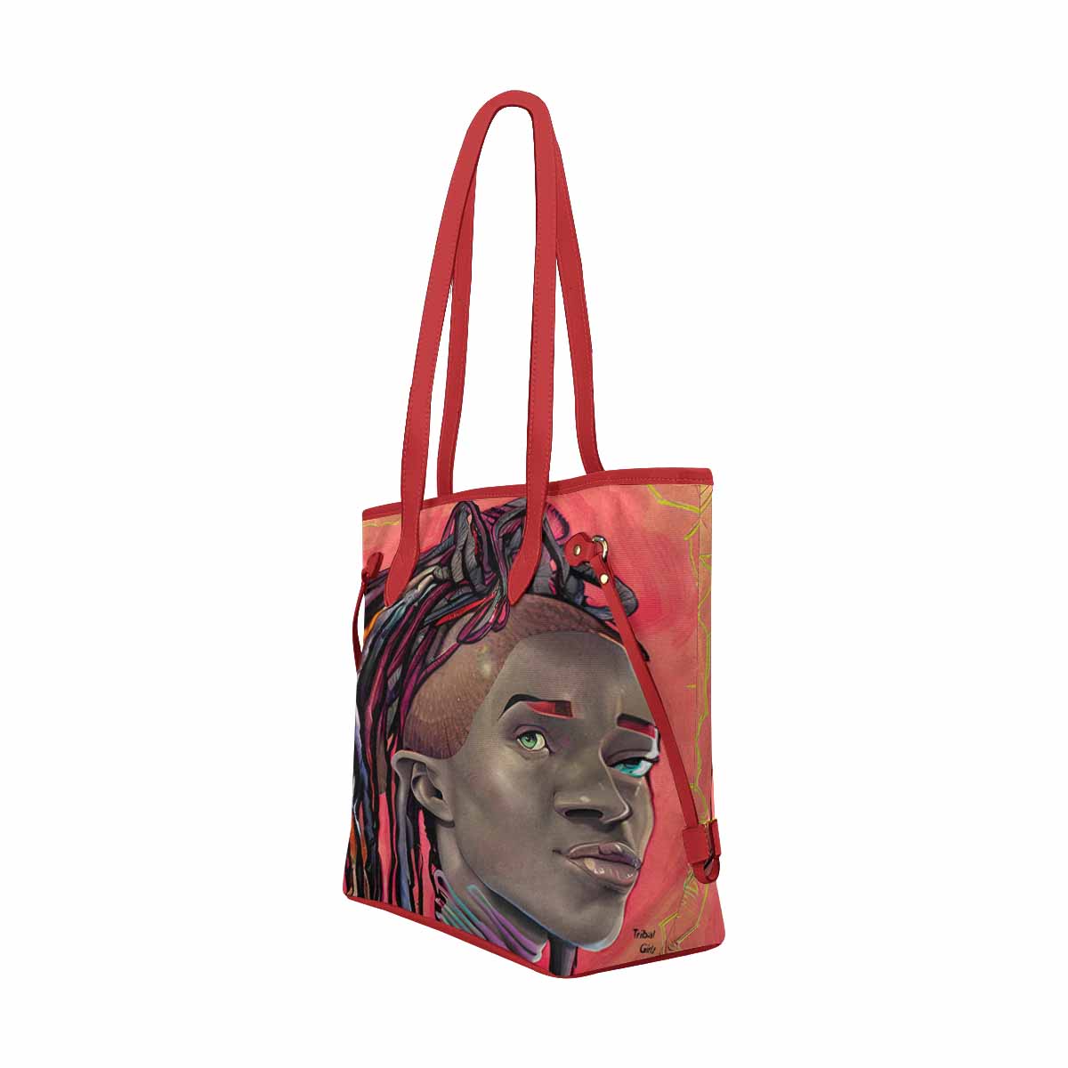 Dreads & Braids, elegant dressy tote handbag, Fulangiara 40