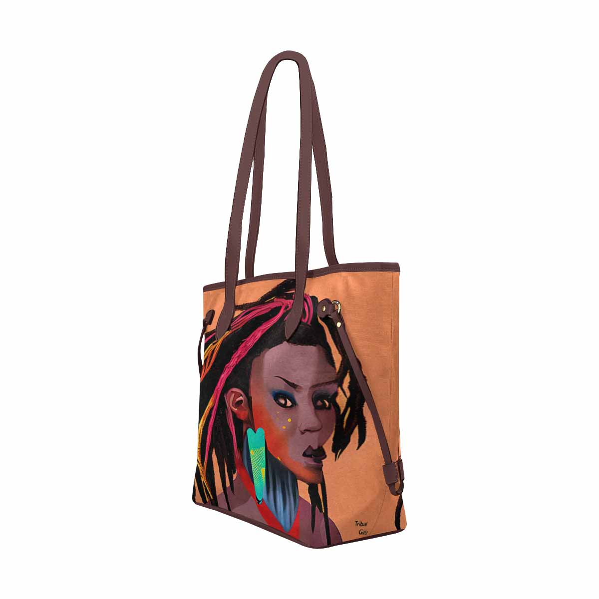 Dreads & Braids, elegant dressy tote handbag, Fulangiara 27