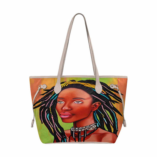 Dreads & Braids, elegant dressy tote handbag, Fulangiara 13