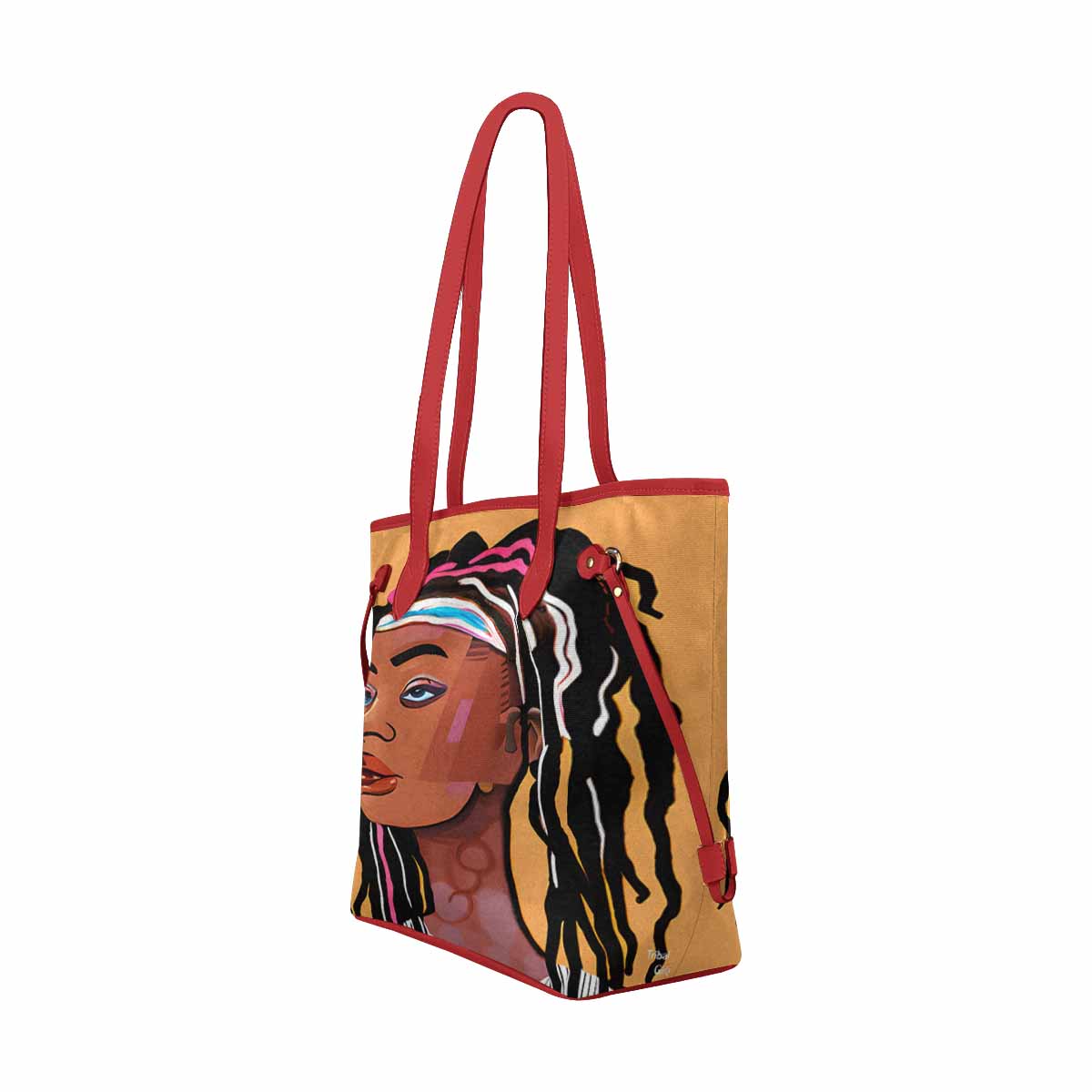 Dreads & Braids, elegant dressy tote handbag, Fulangiara 16