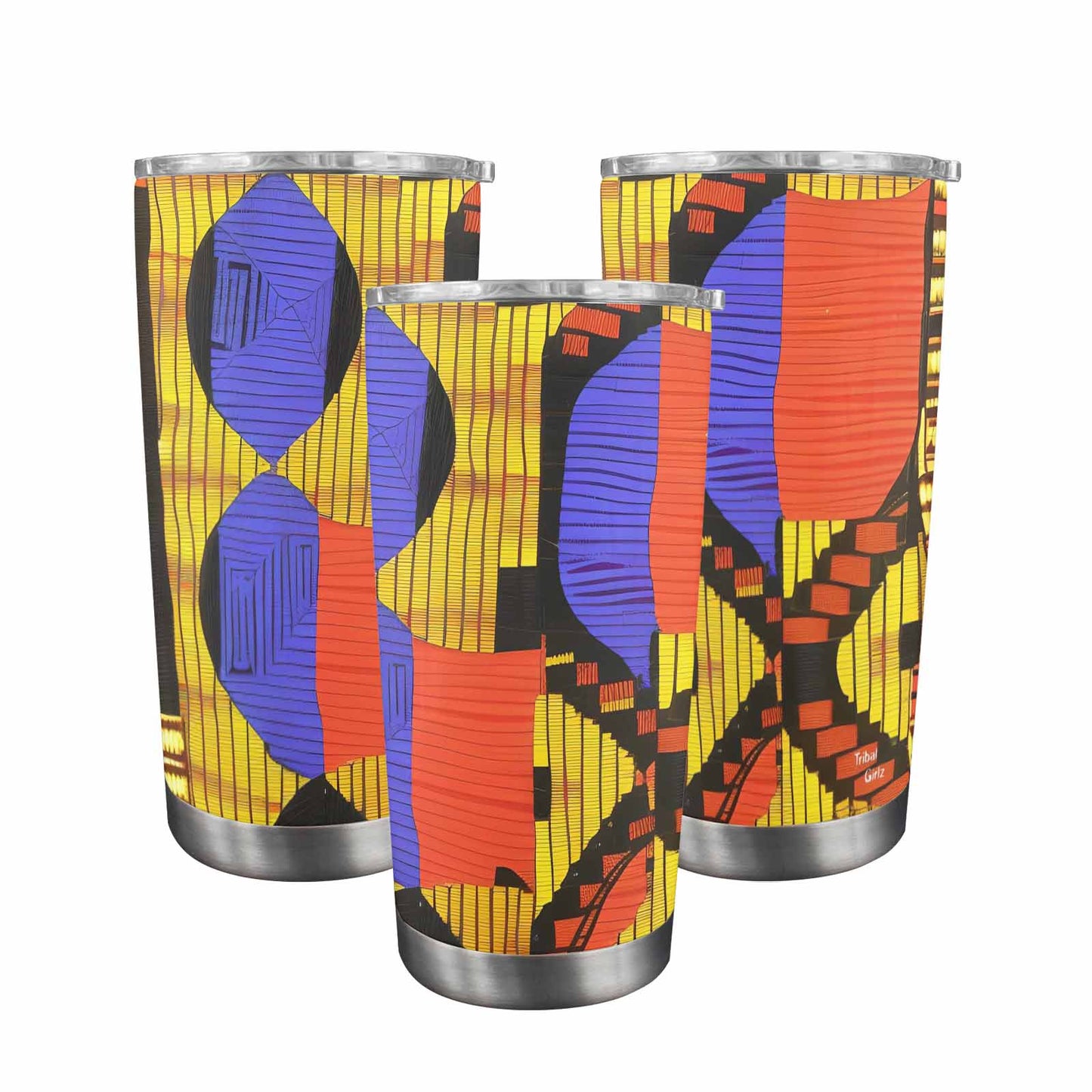 African Art, tumbler, mug, travel mug, design 37