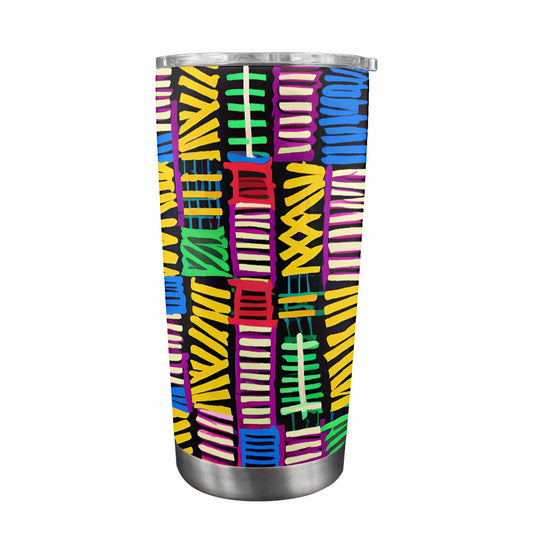 African Art, tumbler, mug, travel mug, design 41