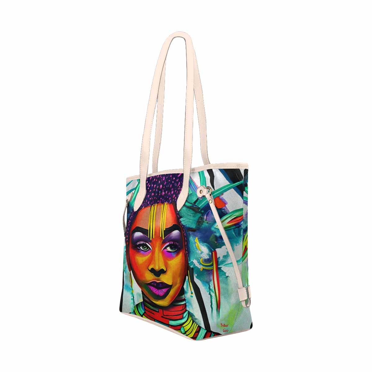 Dreads & Braids, elegant dressy tote handbag, Fulangiara 35