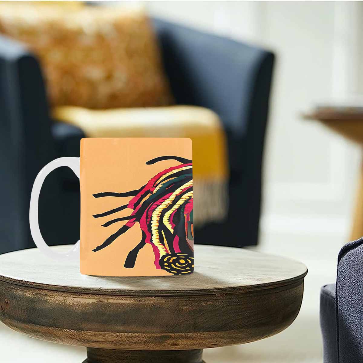 Dreads & Braids, coffee mug, african tribalgirlz Fulangiara 20