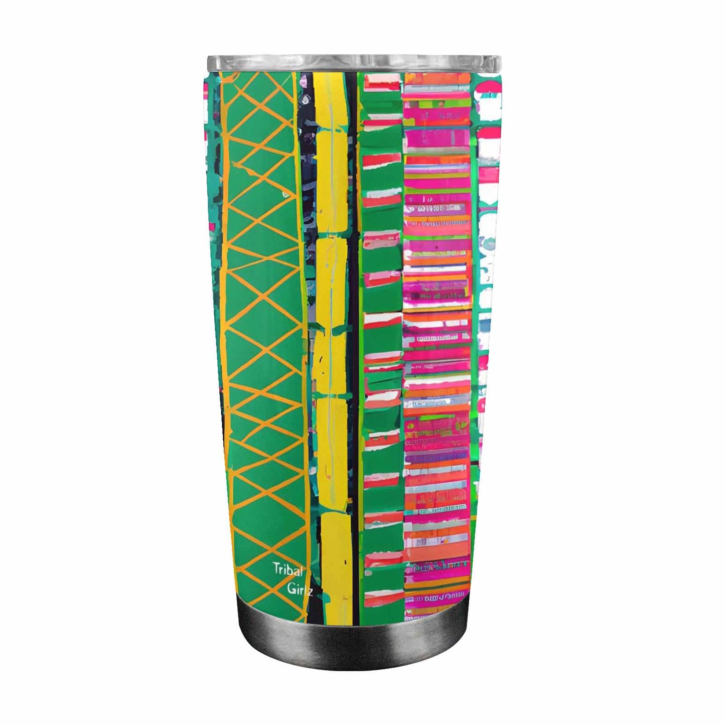 African Art, tumbler, mug, travel mug, design 48