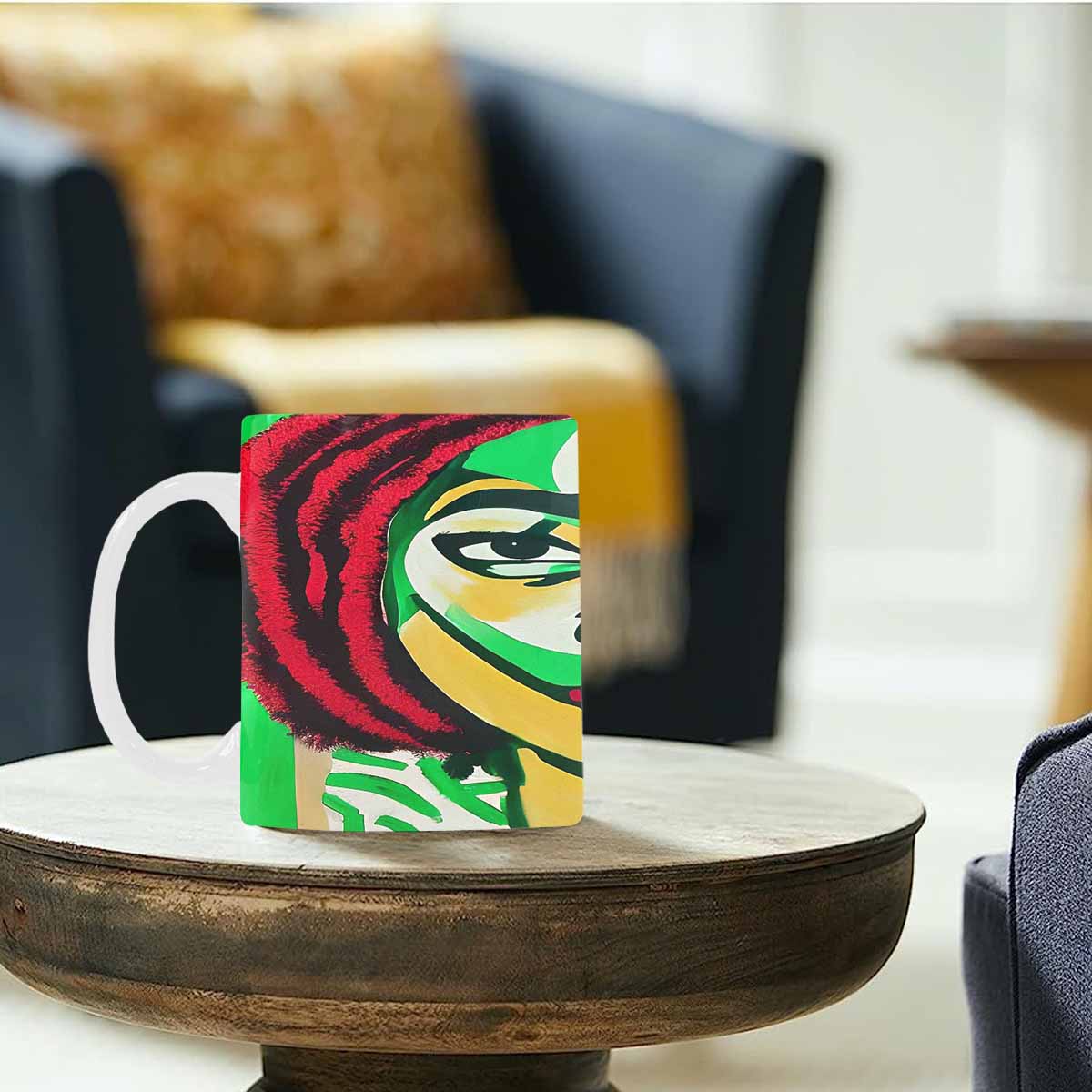 Dreads & Braids, coffee mug, african tribalgirlz Fulangiara 50