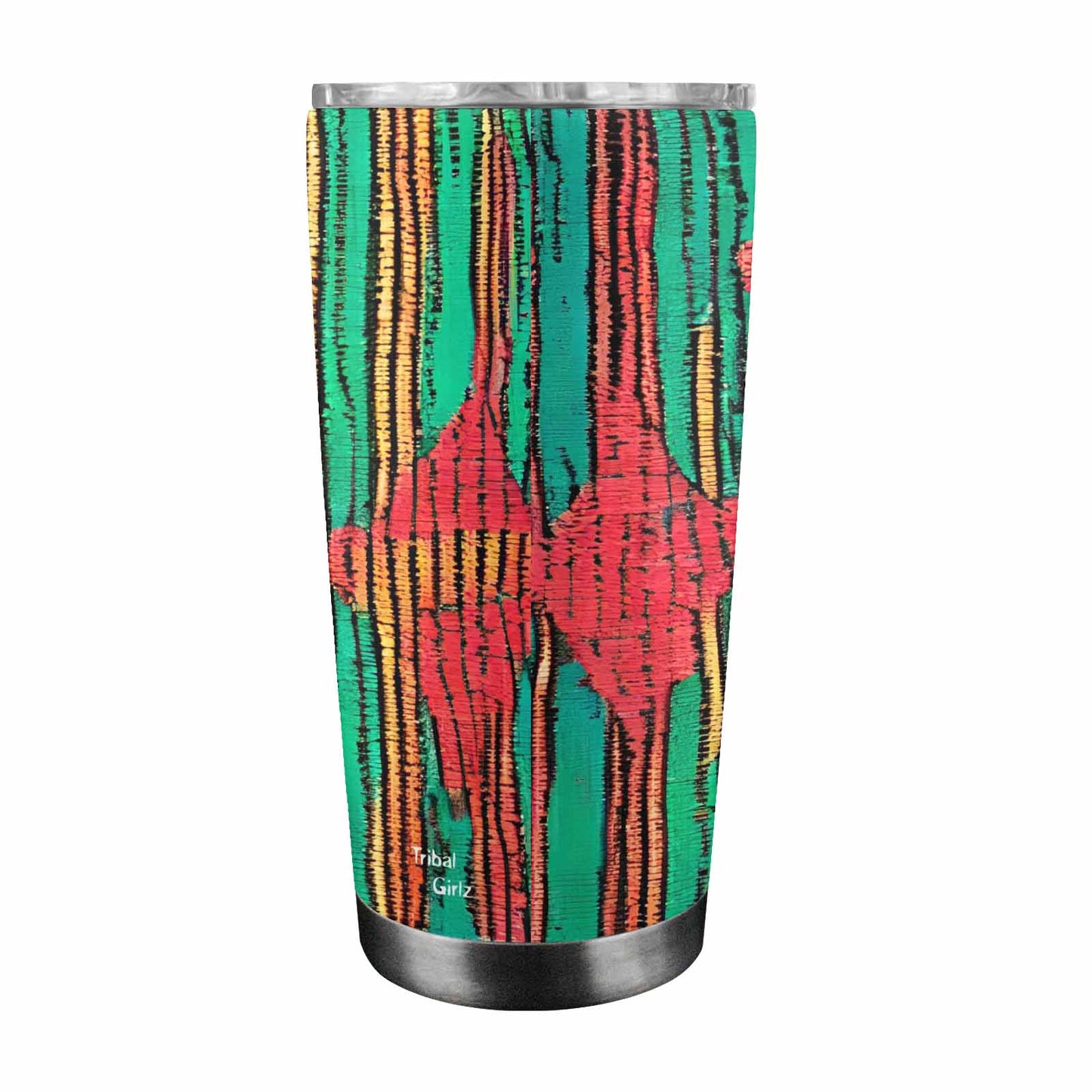 African Art, tumbler, mug, travel mug, design 11