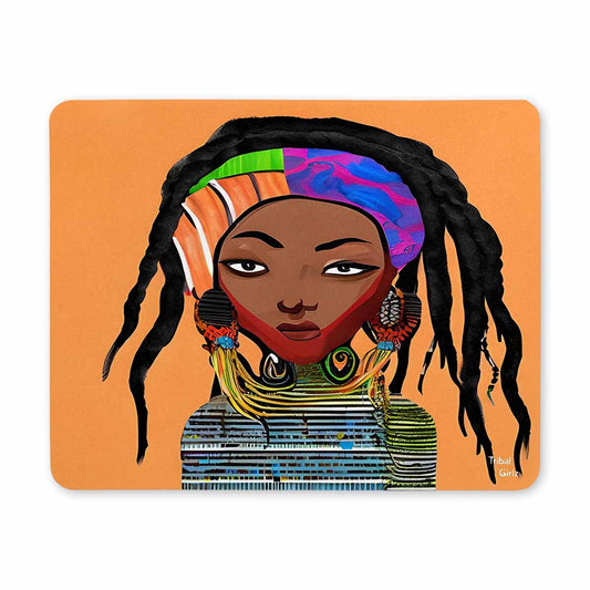 Dreads & Braids, 9 x 7 in amazing design mouse pad, Fulangiara 18