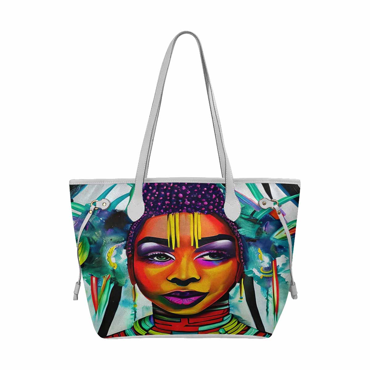 Dreads & Braids, elegant dressy tote handbag, Fulangiara 35