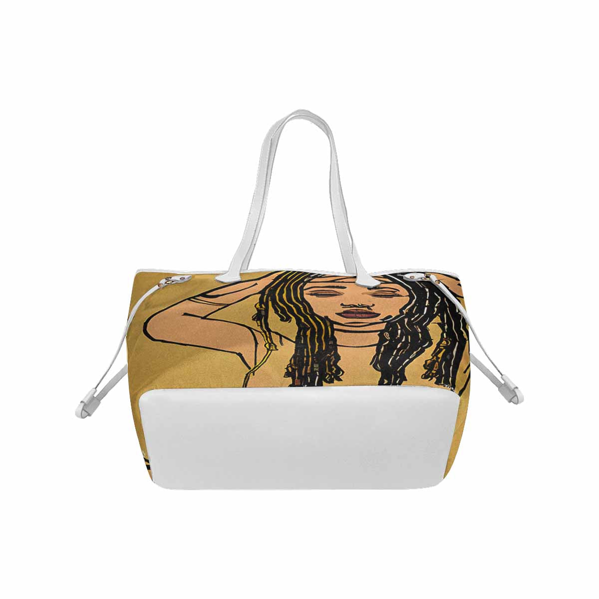 Dreads & Braids, elegant dressy tote handbag, Fulangiara 24