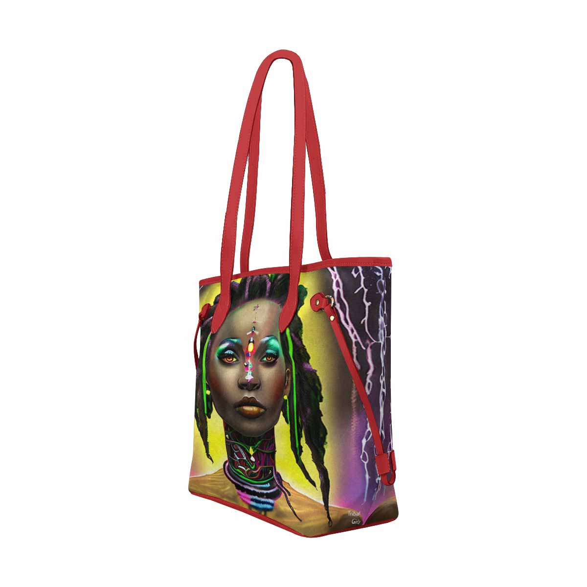 Dreads & Braids, elegant dressy tote handbag, Fulangiara 29