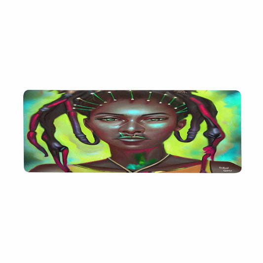 Dreads & Braids, 31 x 12 in large mouse pad, Fulangiara 31