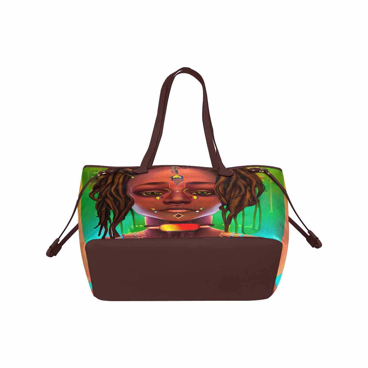 Dreads & Braids, elegant dressy tote handbag, Fulangiara 45