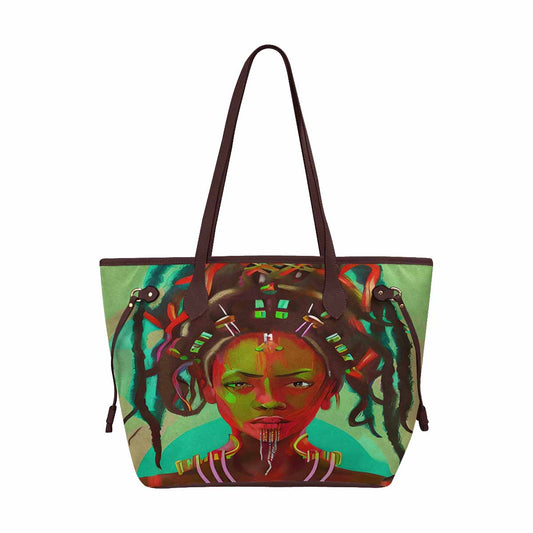 Dreads & Braids, elegant dressy tote handbag, Fulangiara 39