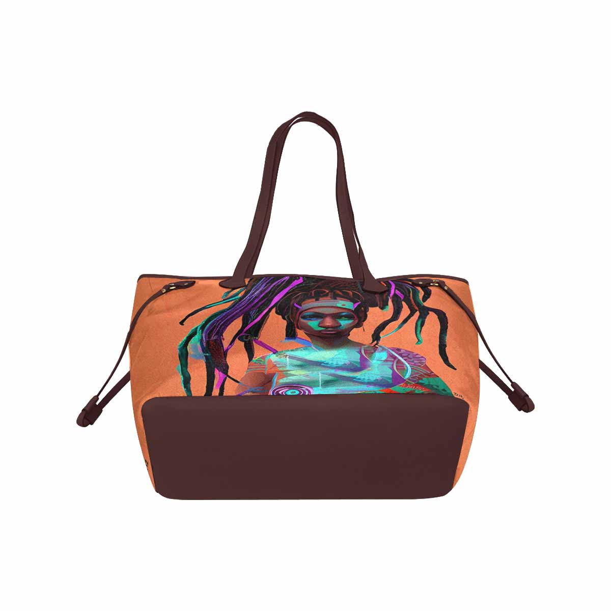 Dreads & Braids, elegant dressy tote handbag, Fulangiara 32