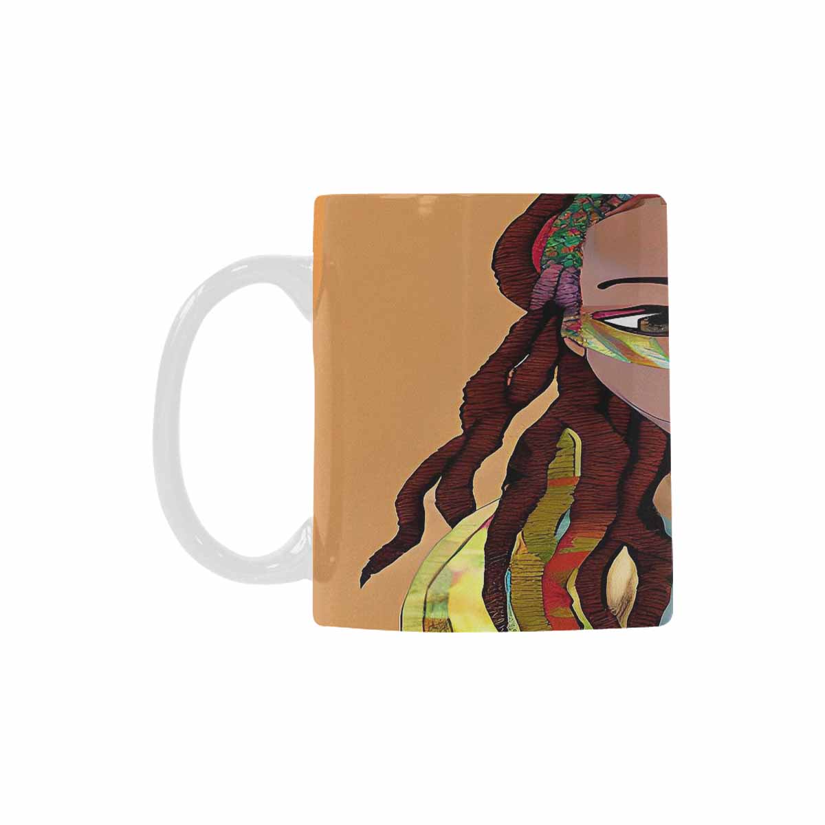 Dreads & Braids, coffee mug, african tribalgirlz Fulangiara 26