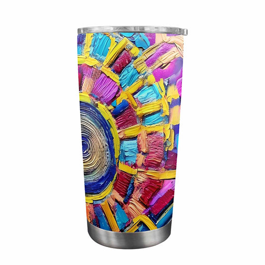 African Art, tumbler, mug, travel mug, design 04