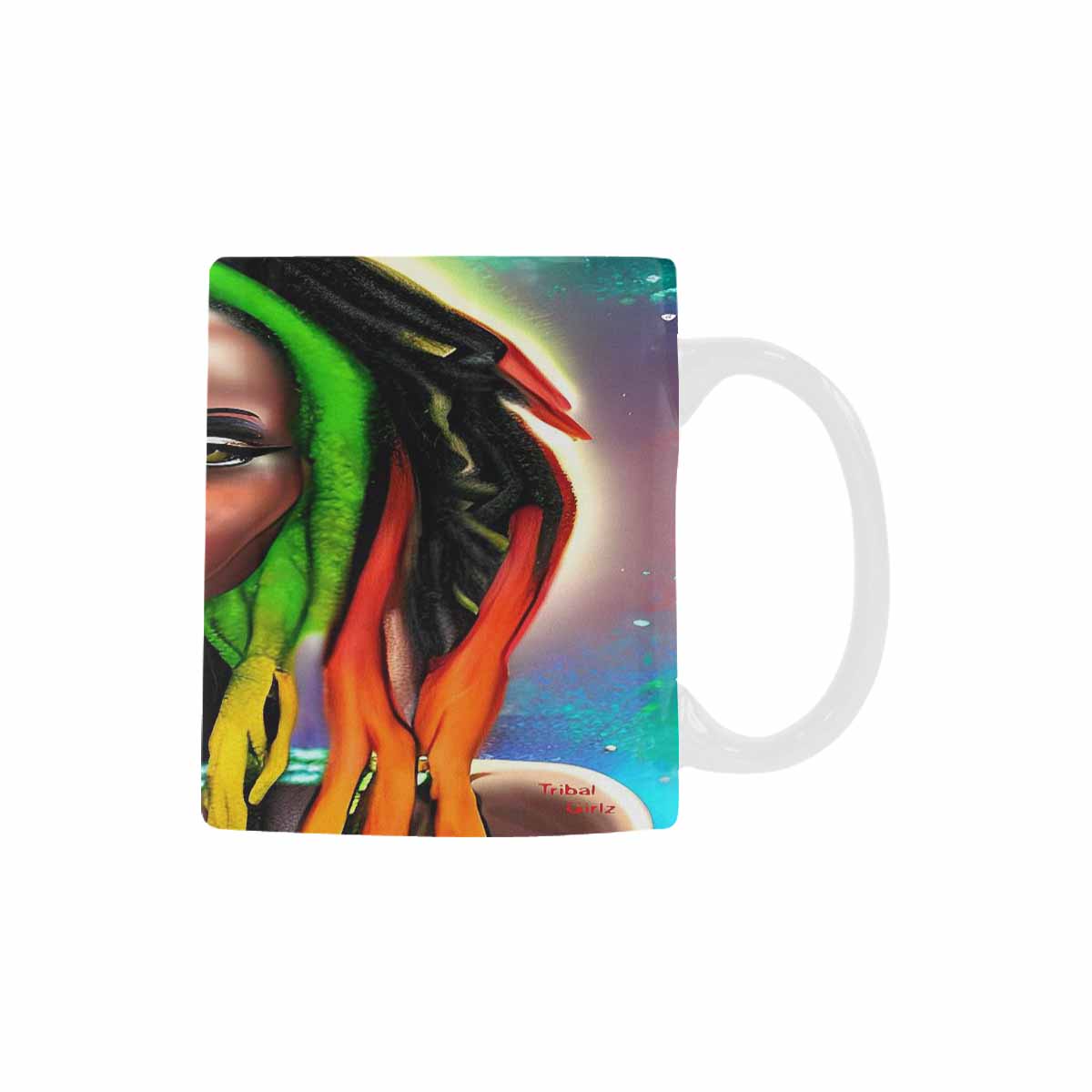 Dreads & Braids, coffee mug, african tribalgirlz Fulangiara 25