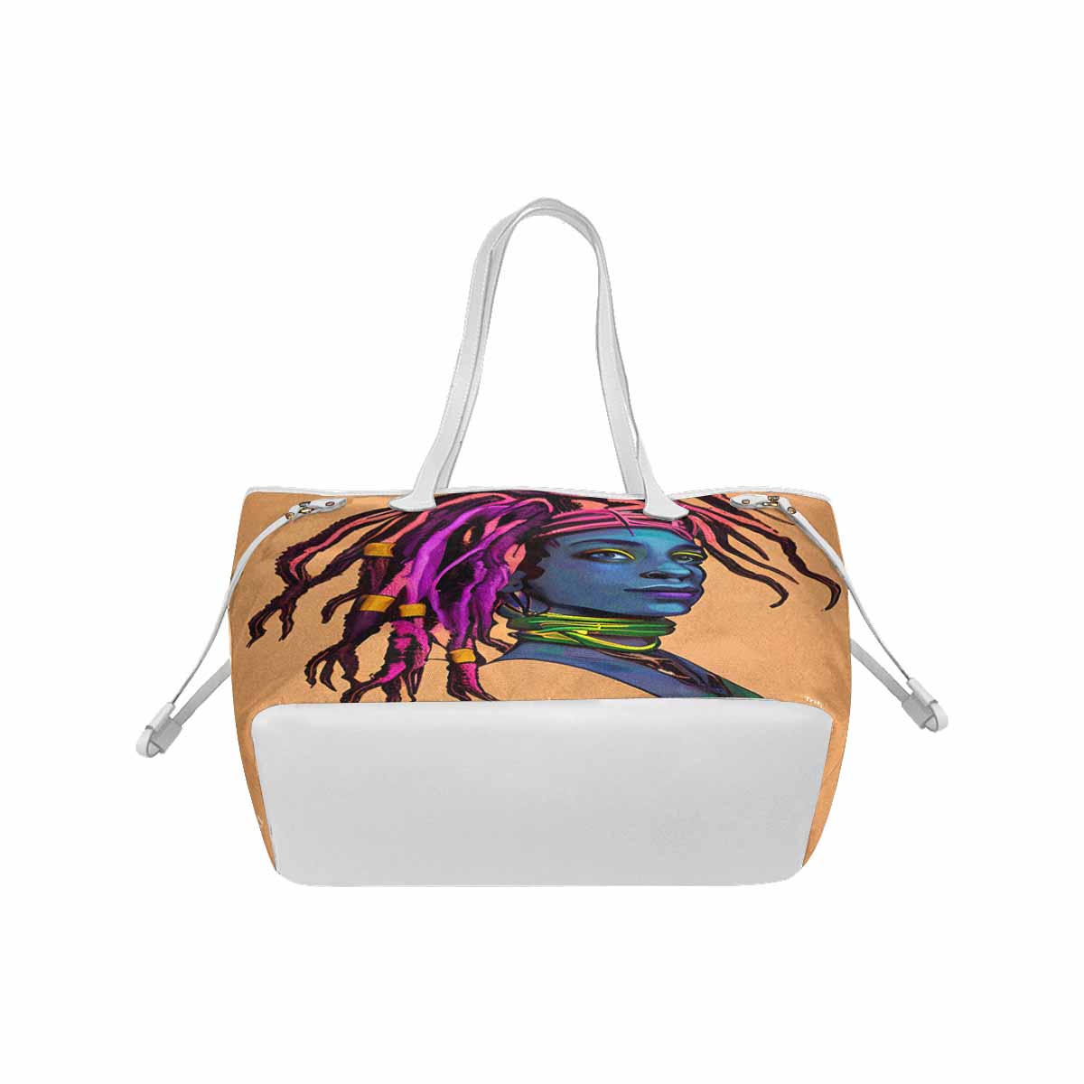 Dreads & Braids, elegant dressy tote handbag, Fulangiara 10