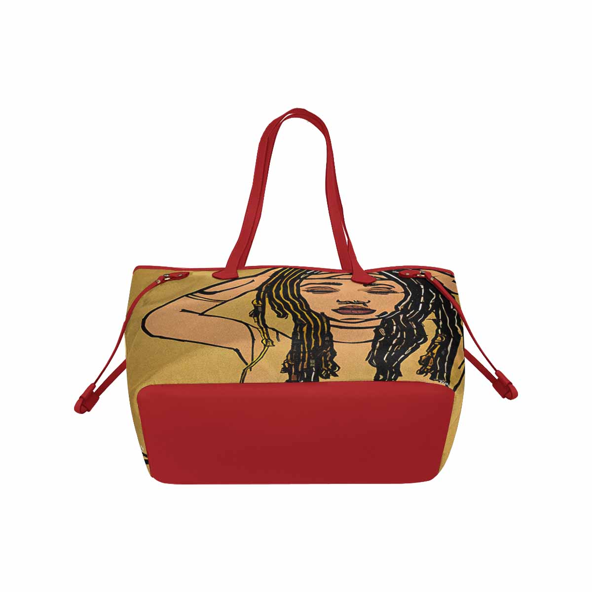 Dreads & Braids, elegant dressy tote handbag, Fulangiara 24