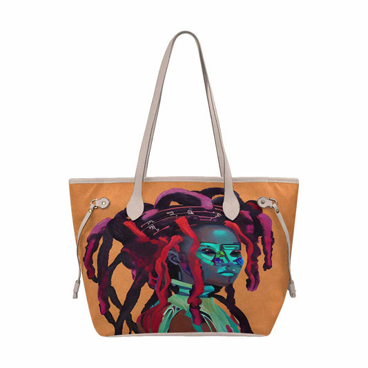 :Dreads & Braids, elegant dressy tote handbag, Fulangiara 7