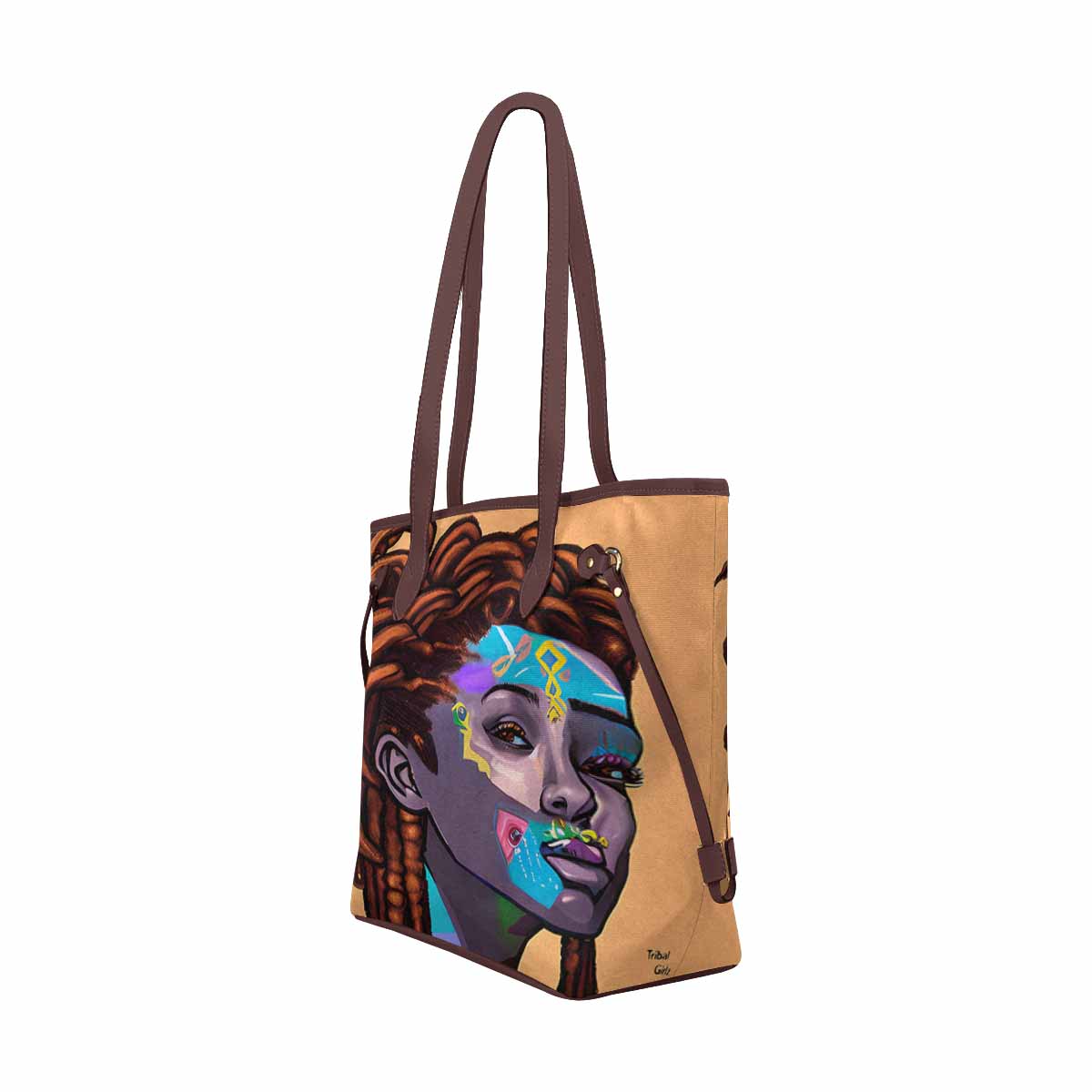 Dreads & Braids, elegant dressy tote handbag, Fulangiara 36