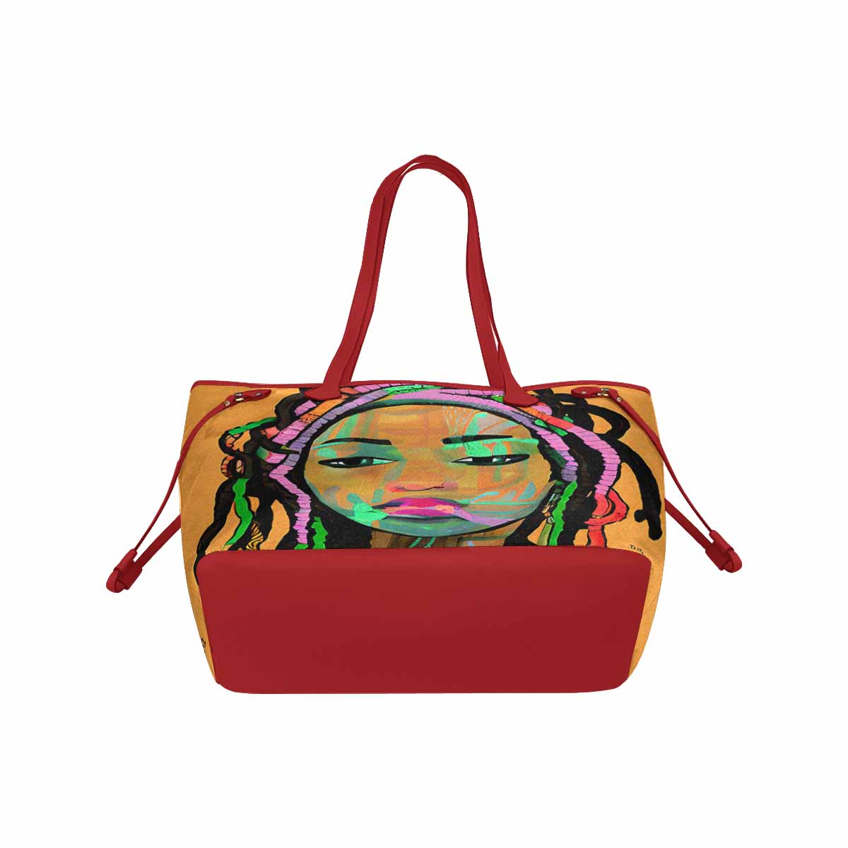 Dreads & Braids, elegant dressy tote handbag, Fulangiara 3