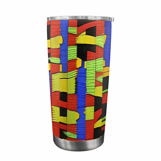 African Art, tumbler, mug, travel mug, design 01