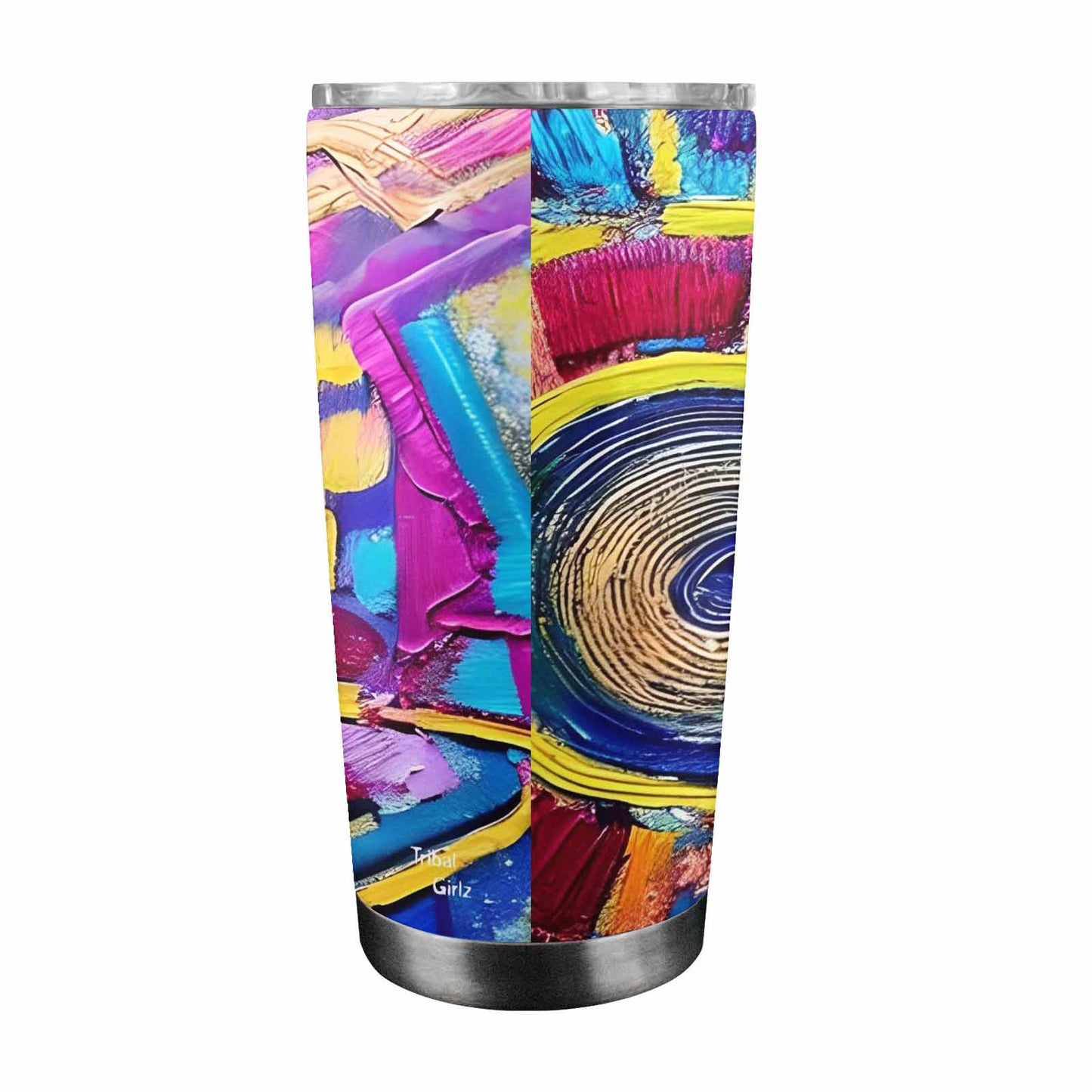 African Art, tumbler, mug, travel mug, design 04