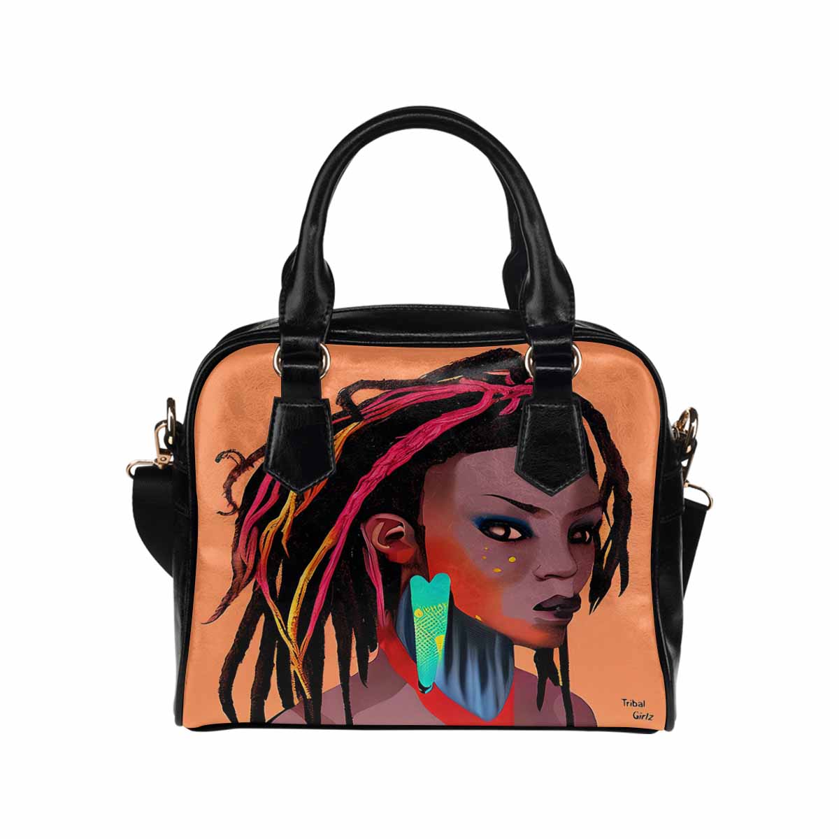 Fulangiara 27, Dreads & Braids,  cute shoulder bag, African Tribal