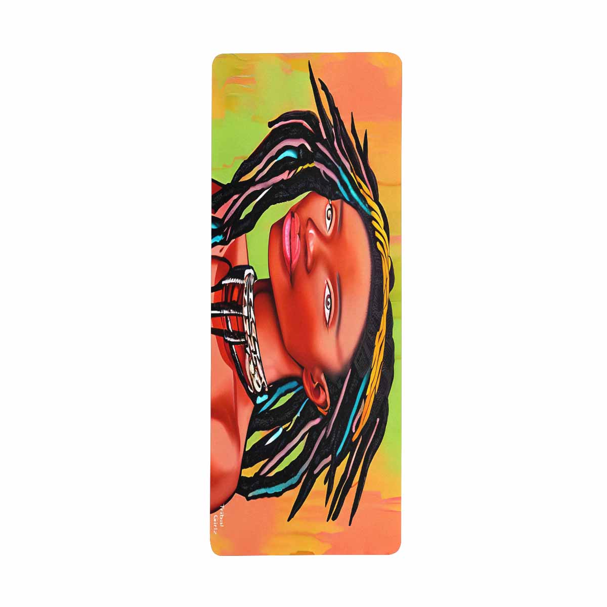 Dreads & Braids, 31 x 12 in large mouse pad, Fulangiara 13