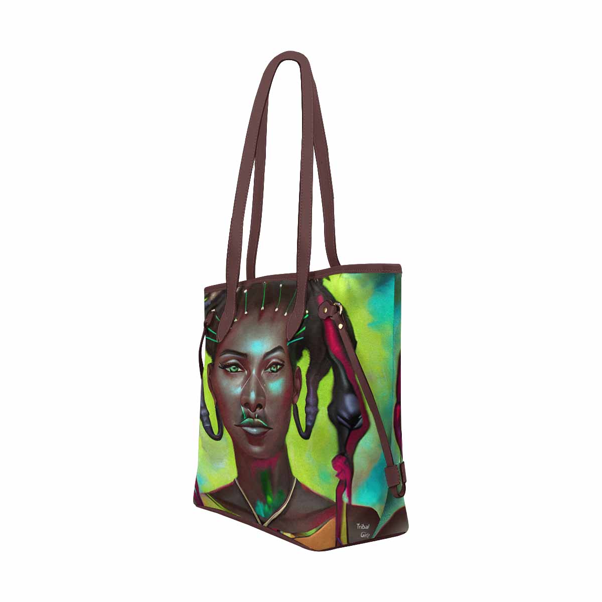 Dreads & Braids, elegant dressy tote handbag, Fulangiara 31