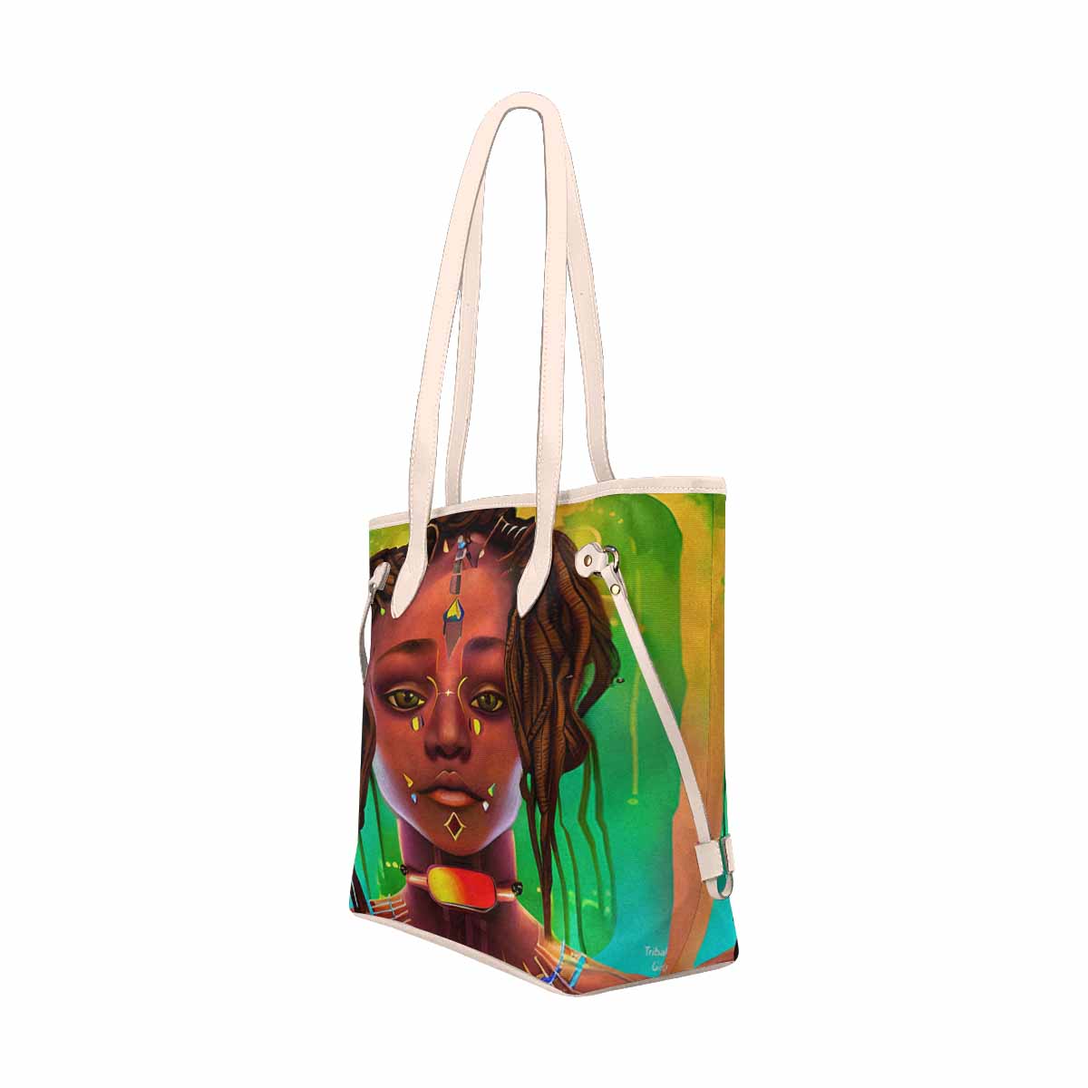 Dreads & Braids, elegant dressy tote handbag, Fulangiara 45