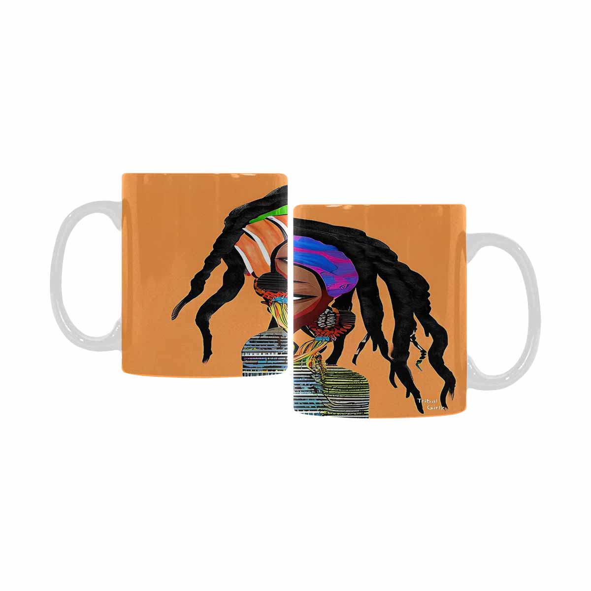 Dreads & Braids, coffee mug, african tribalgirlz Fulangiara 18