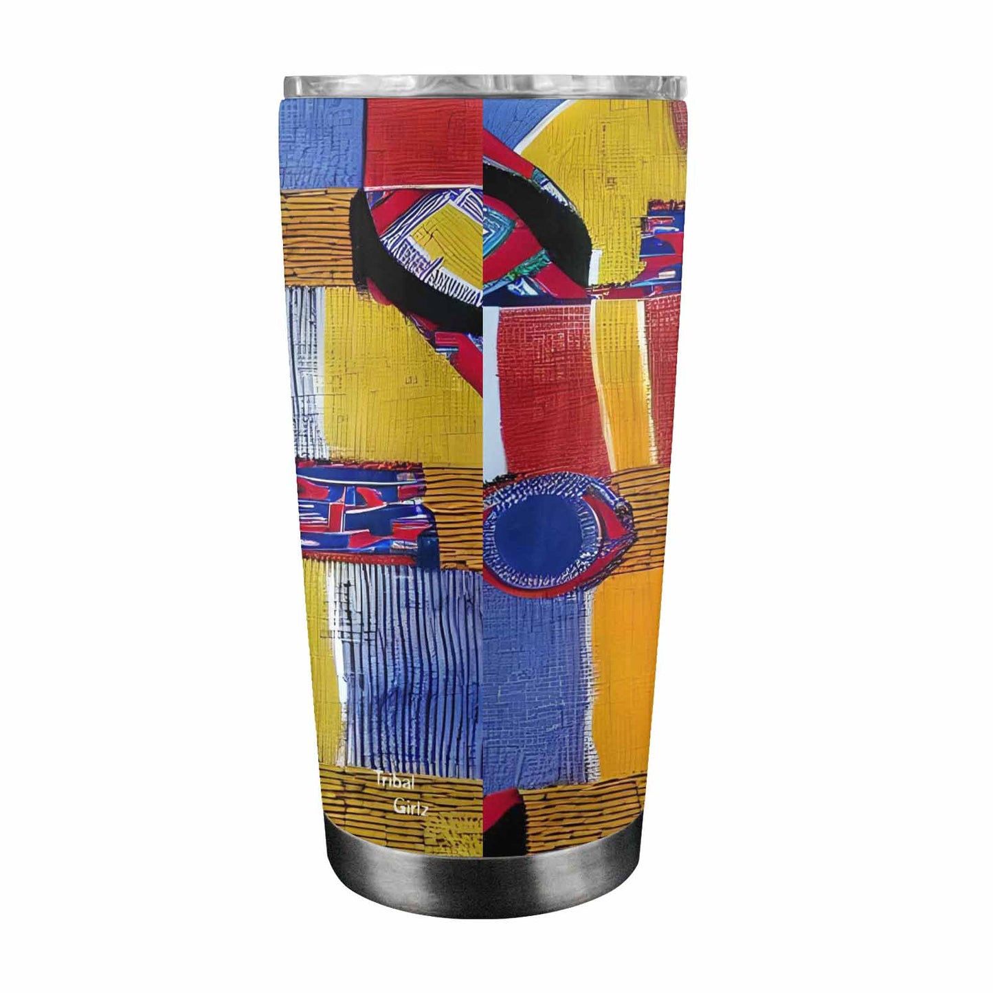 African Art, tumbler, mug, travel mug, design 20