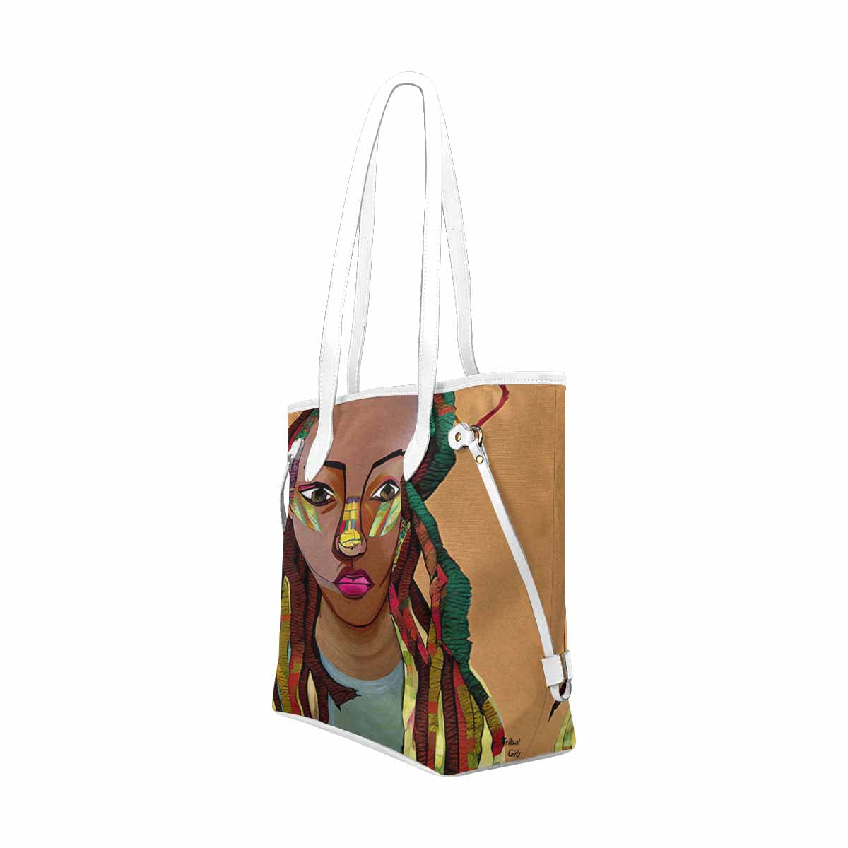 Dreads & Braids, elegant dressy tote handbag, Fulangiara 26