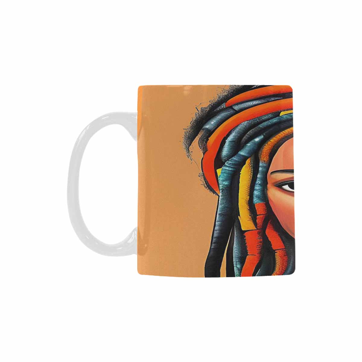 Dreads & Braids, coffee mug, african tribalgirlz Fulangiara 8